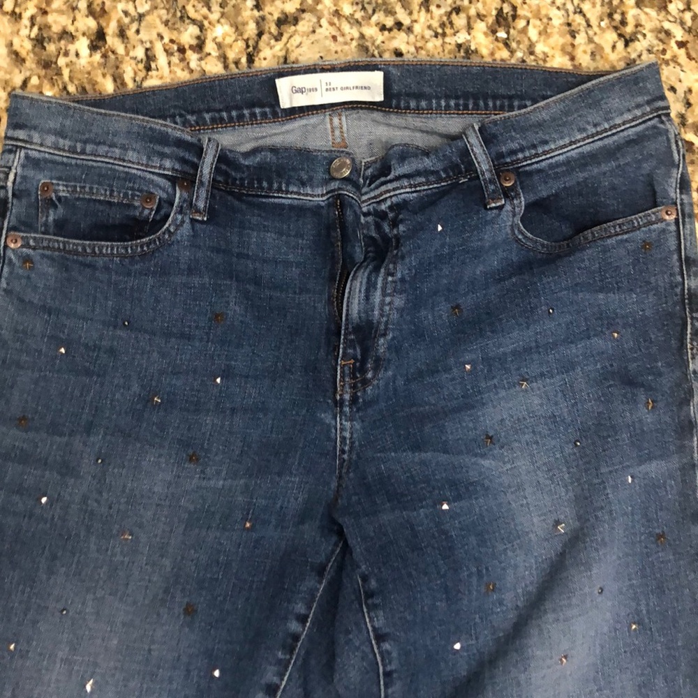 Gap Best Girlfriend Women’s Riveted Jeans